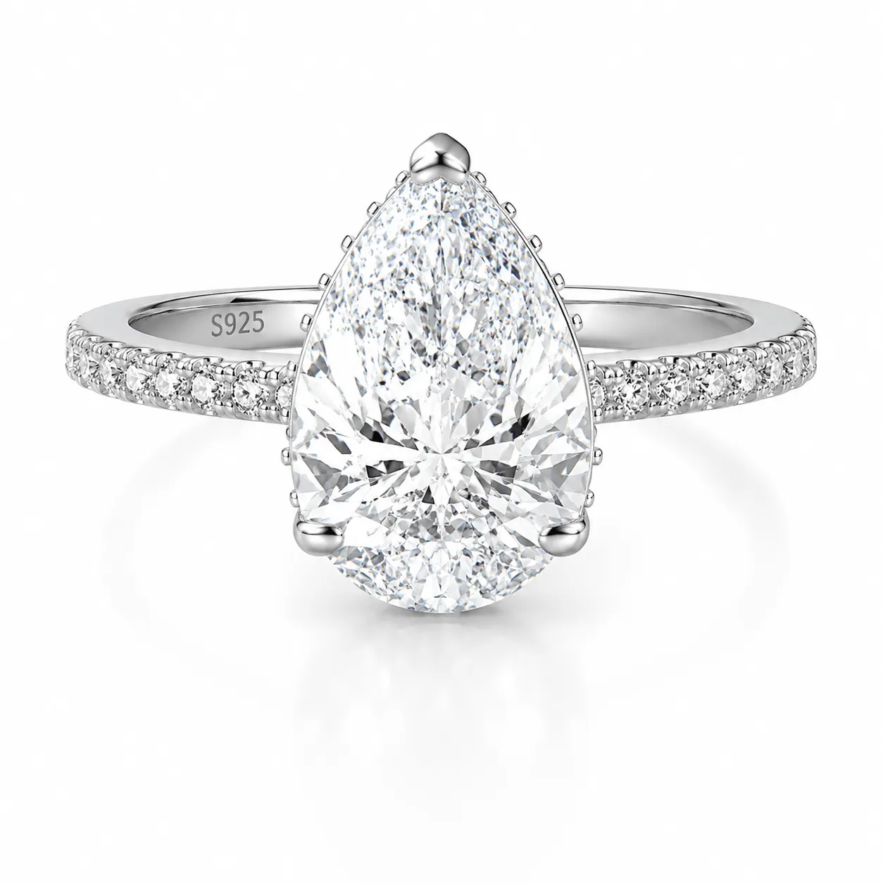 Sterling Silver Rosalie Ring sold by Luxe Emporium