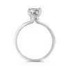 Sterling Silver Plain Band Mini Jasmine Ring sold by Luxe Emporium