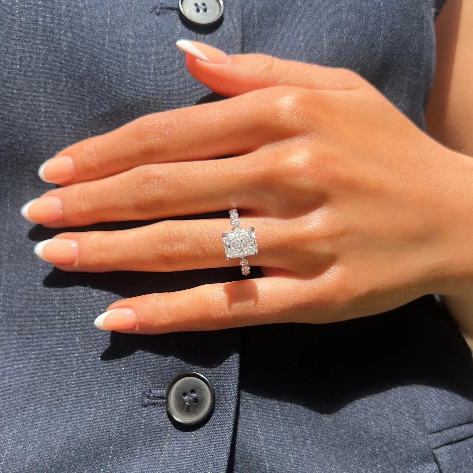 Sterling Silver Amina Ring sold by Luxe Emporium product image thumbnail 2