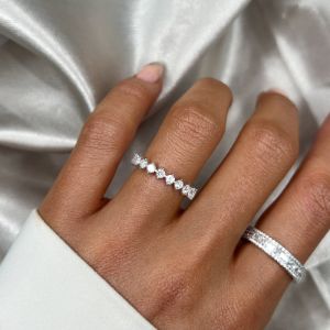 Sterling Silver Selene Ring sold by Luxe Emporium