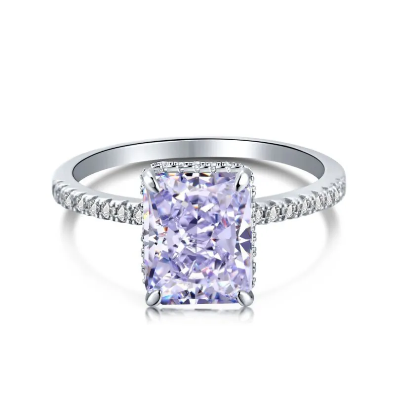 Sterling SIlver Lilac Jasmine Ring sold by Luxe Emporium