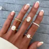 Gold Mini Jasmine Ring sold by Luxe Emporium