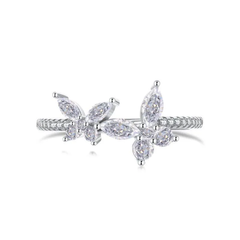 Sterling Silver Erica Ring sold by Luxe Emporium
