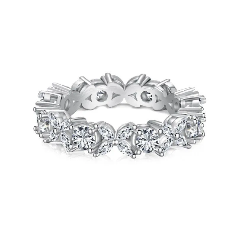 Sterling Silver Butterfly Band Ring sold by Luxe Emporium