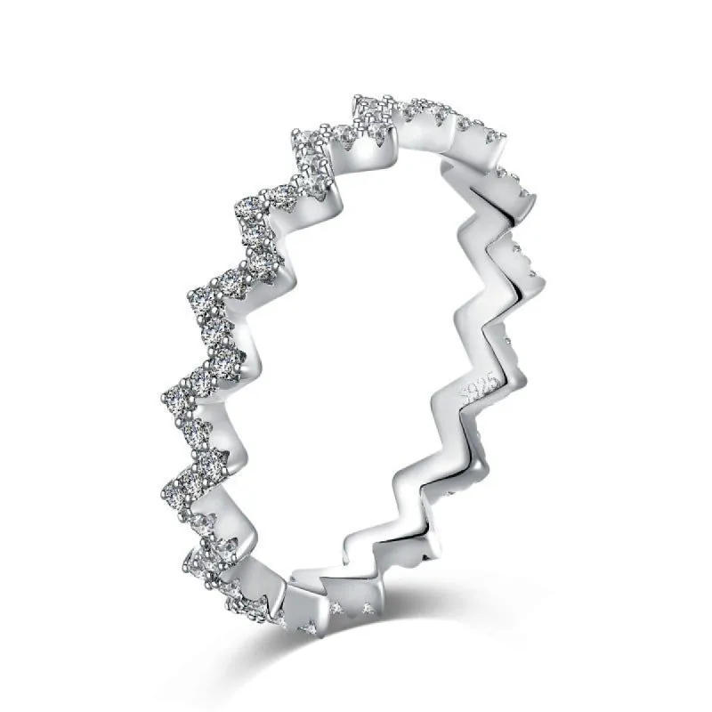 Sterling Silver Lina Ring sold by Luxe Emporium
