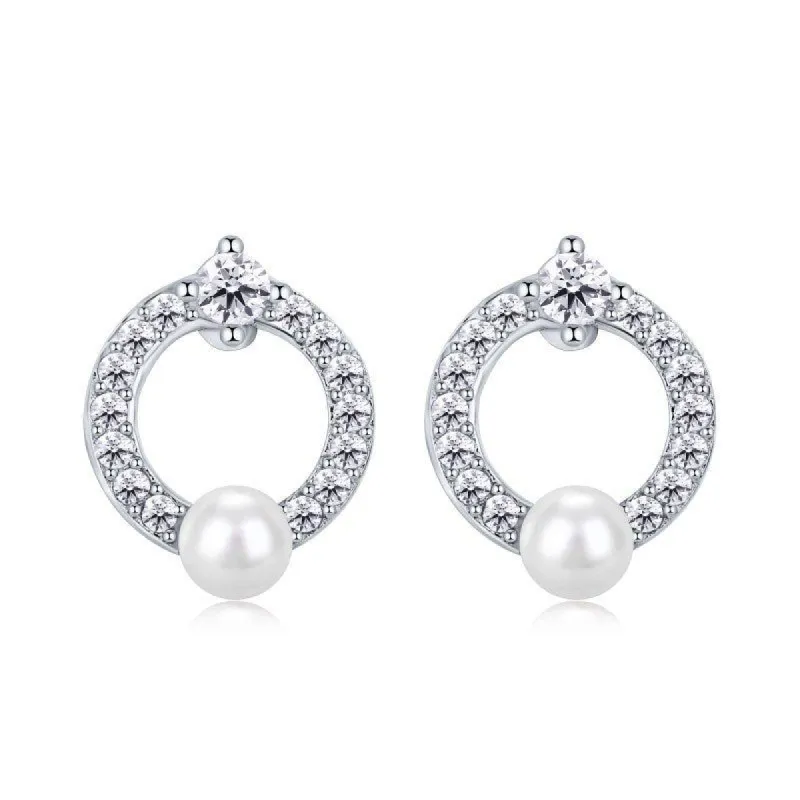 Sterling Silver Carissa Earrings sold by Luxe Emporium