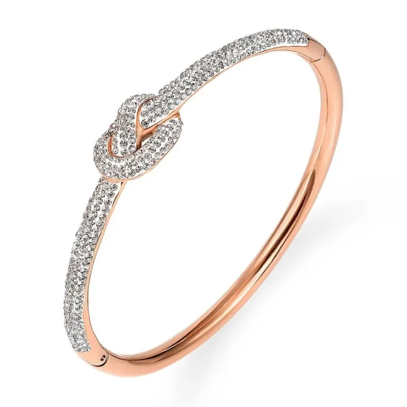 Luxe Knot Bangle sold by Luxe Emporium