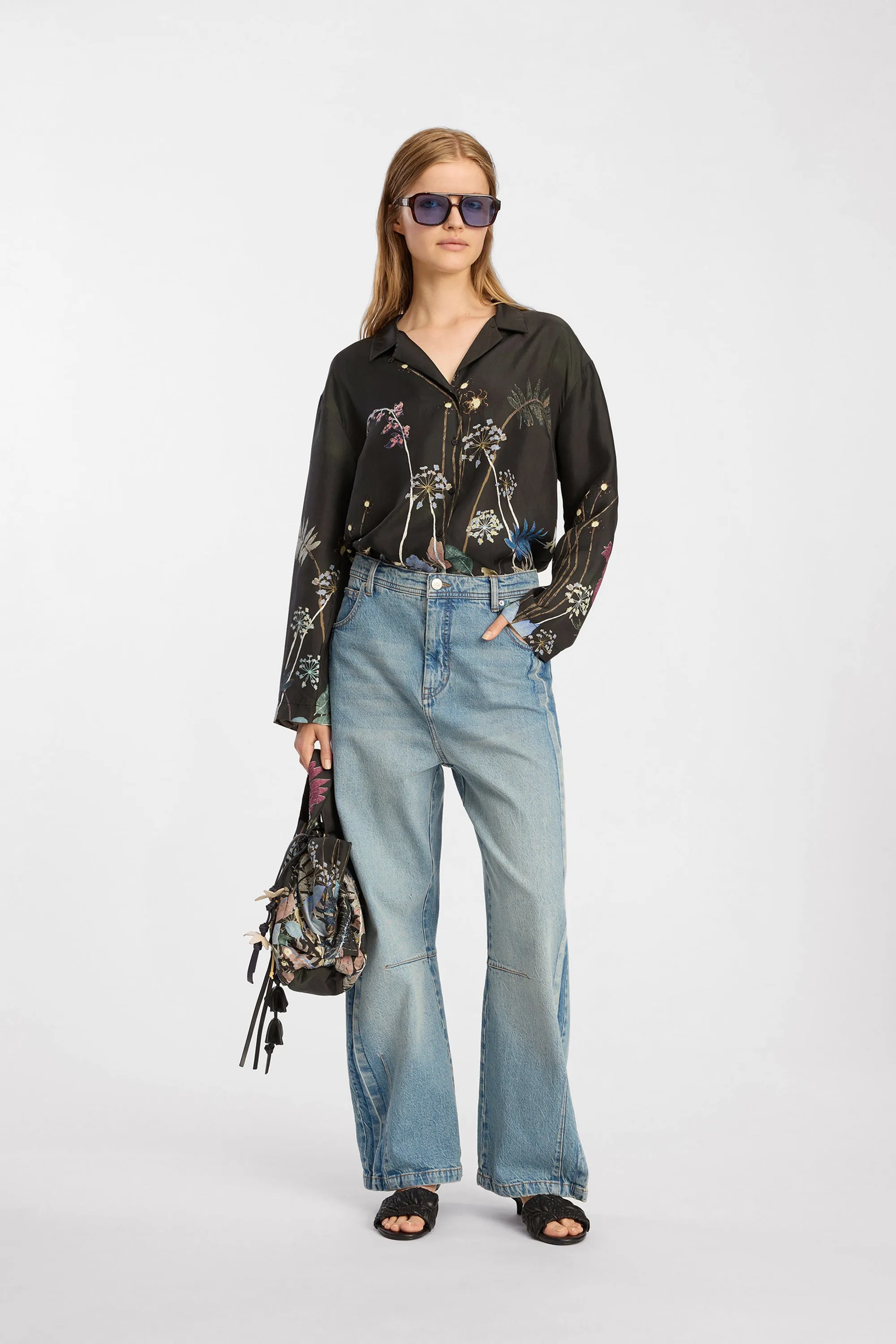 FAIZA - PRINT BLACK sold by Munthe