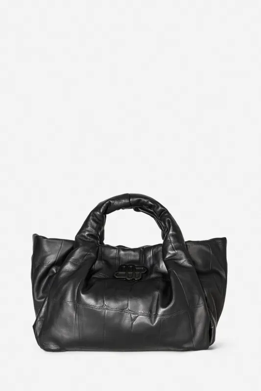 LIXIO CROCO - BLACK made by Munthe