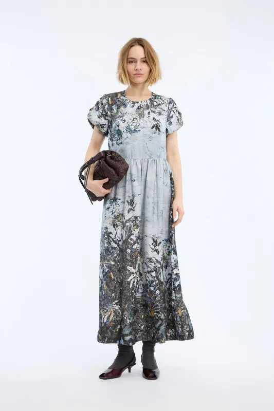 VICTORIANA - PRINT GREY made by Munthe