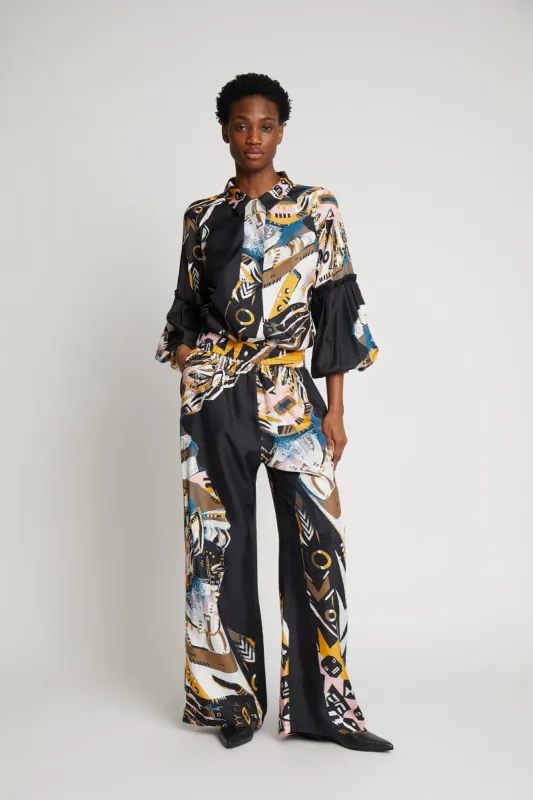 JELIMA SILK - BLACK sold by Munthe