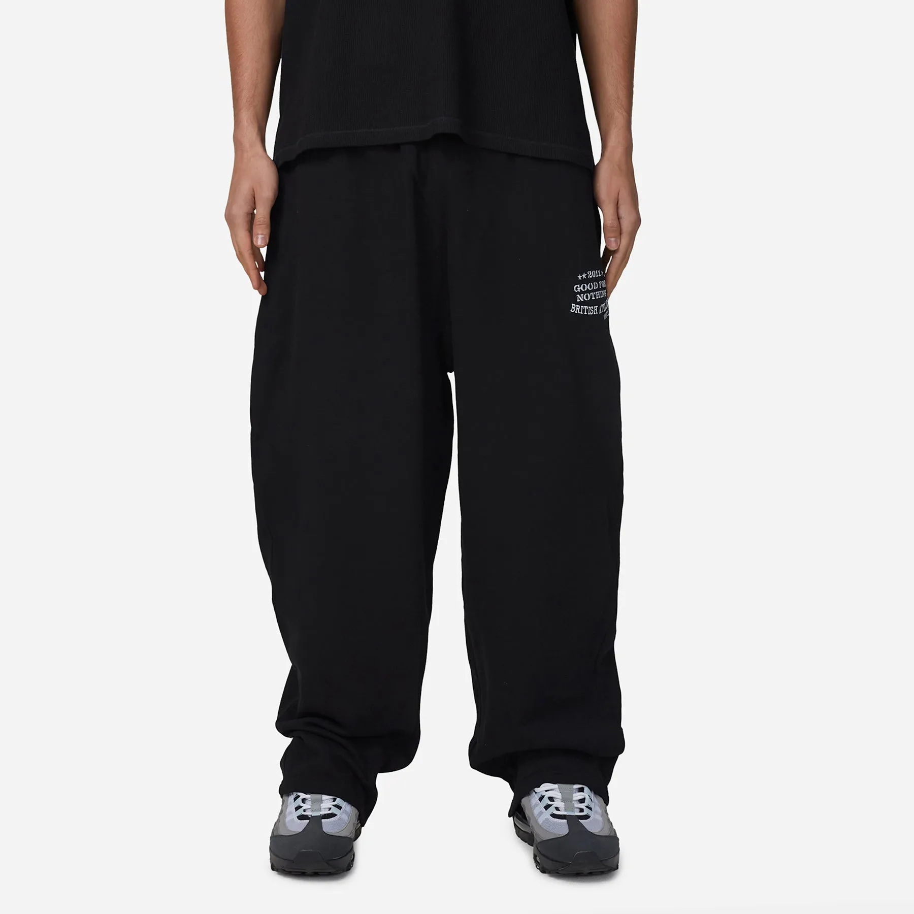 Icarus Black Sweatpants sold by Good for Nothing