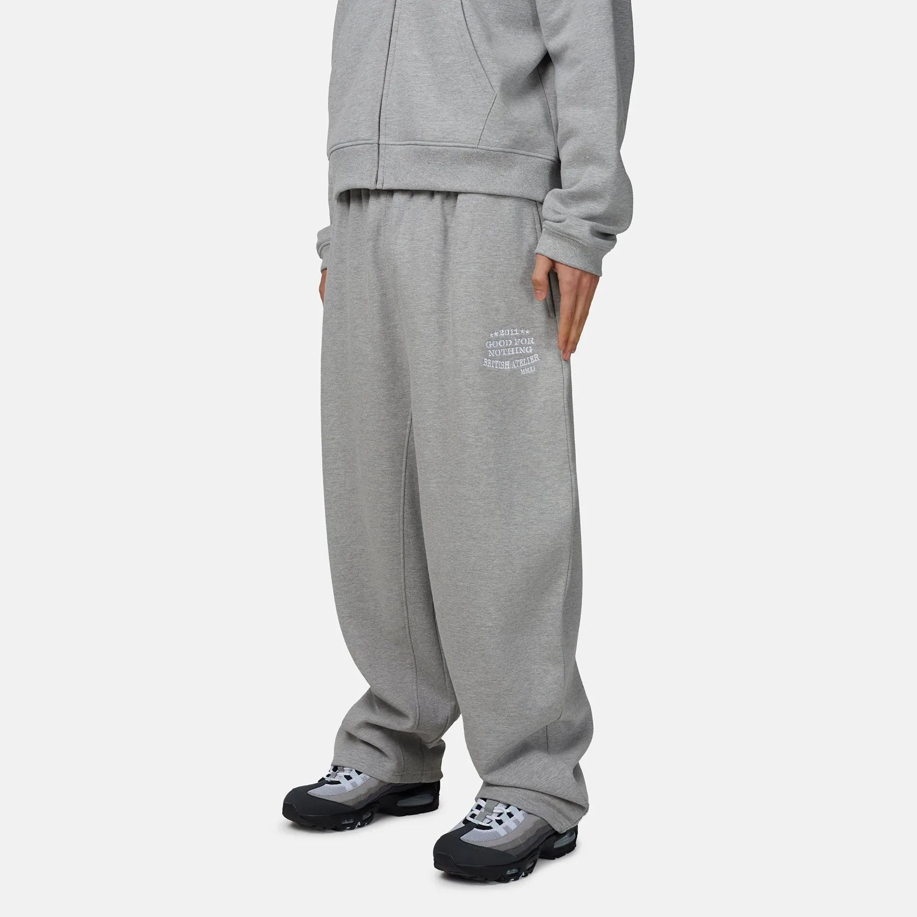 Icarus Grey Marl Sweatpants sold by Good For Nothing Clothing product image thumbnail 2