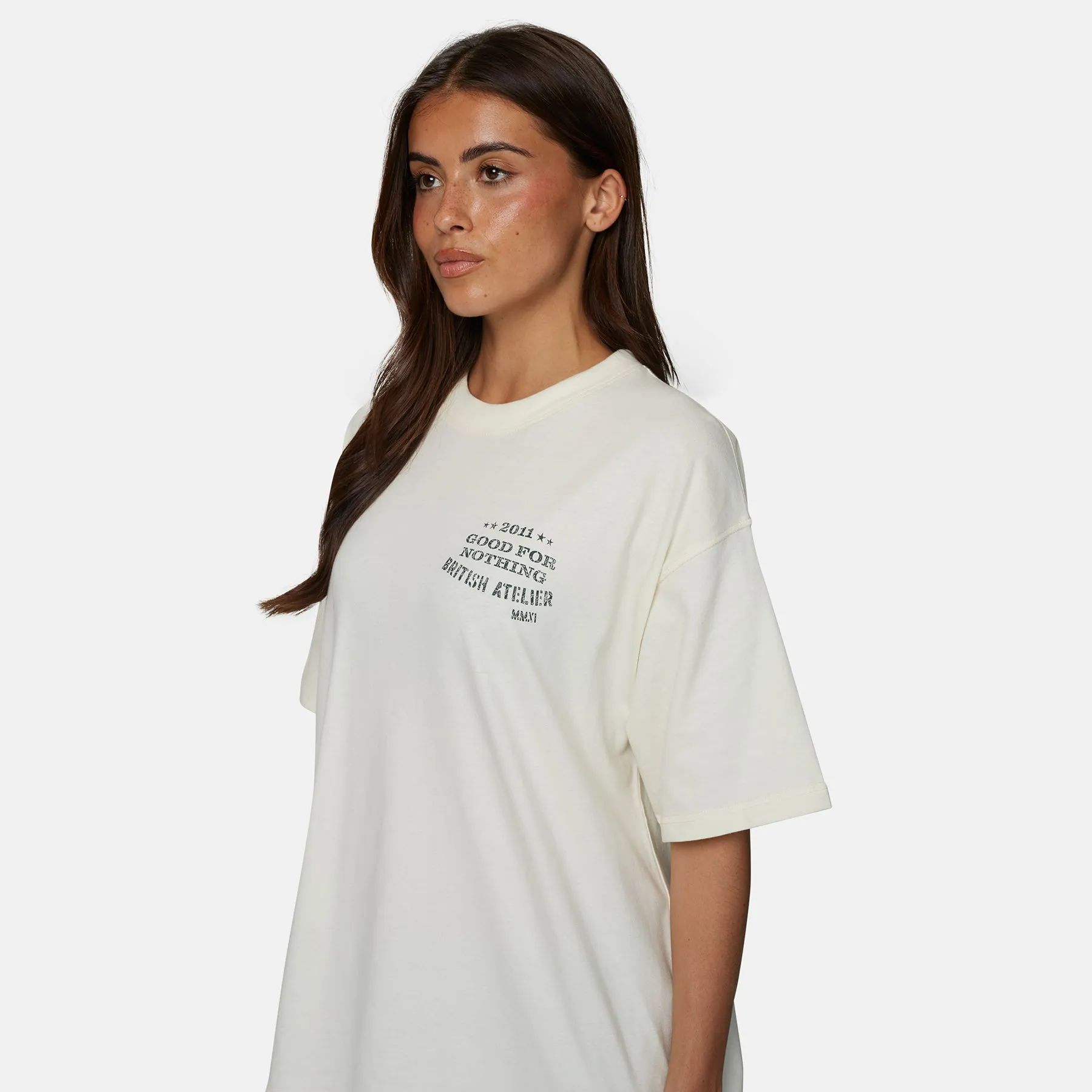 Icarus Oversized Off White T-shirt sold by Good for Nothing product image thumbnail 4