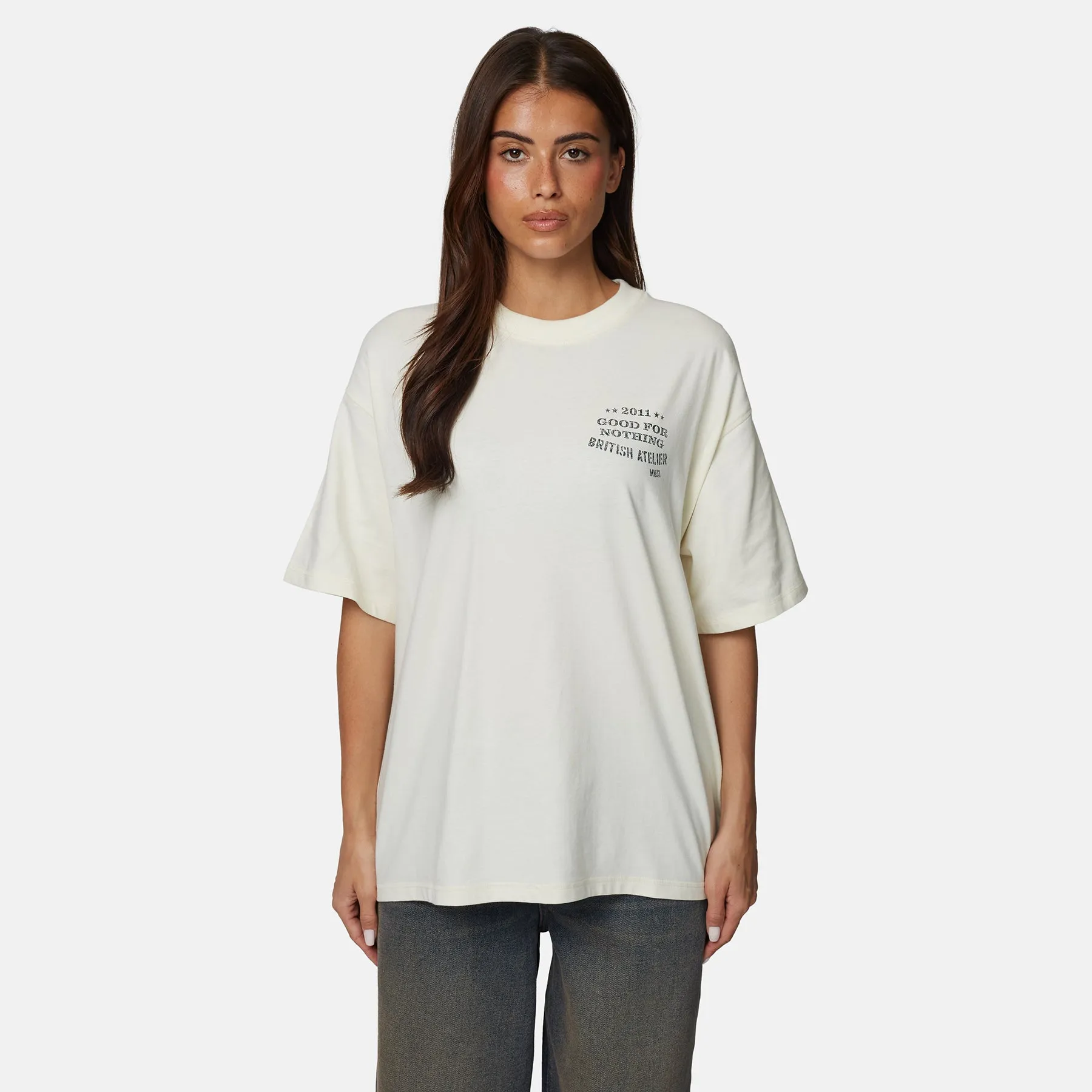 Icarus Oversized Off White T-shirt sold by Good for Nothing product image thumbnail 2