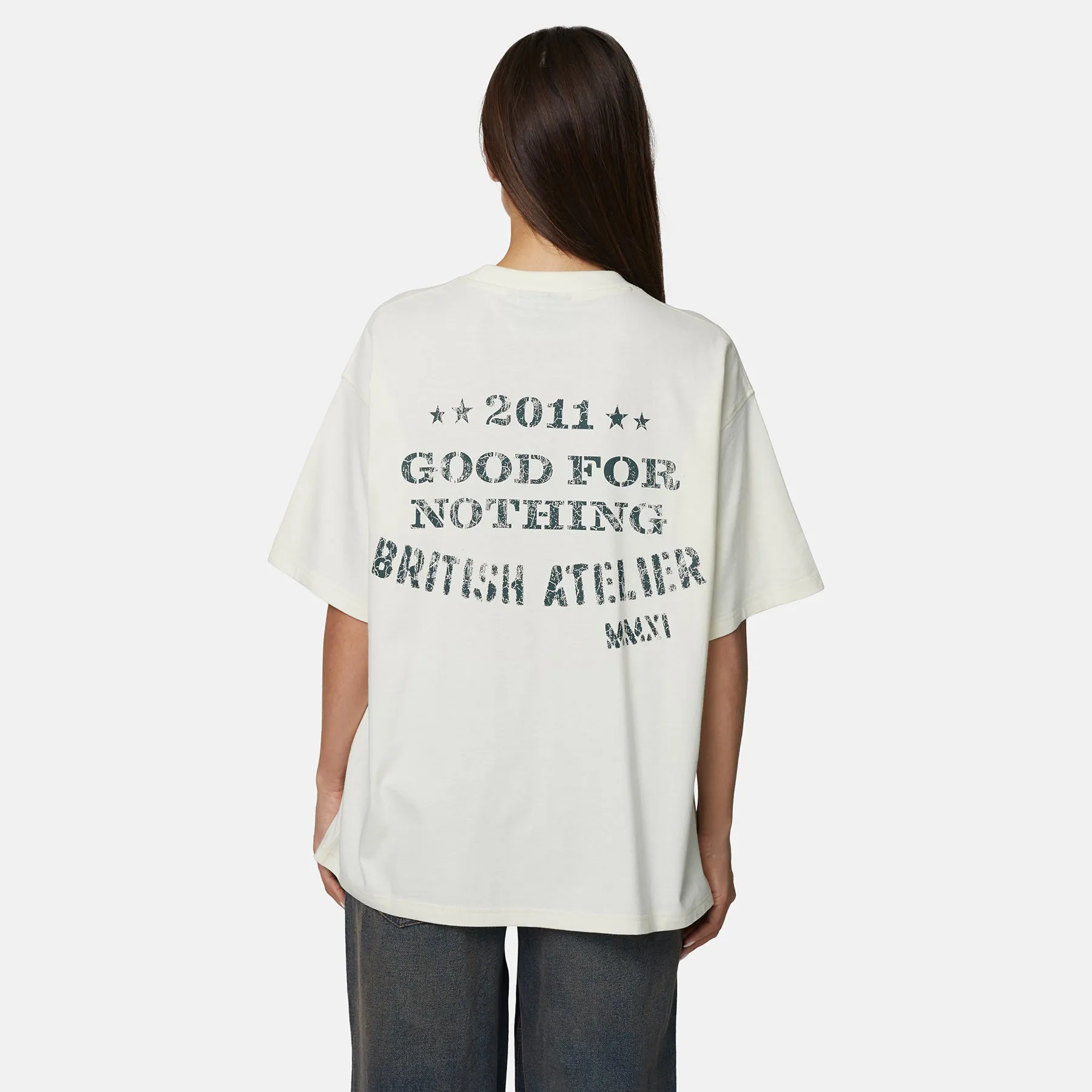 Icarus Oversized Off White T-shirt sold by Good for Nothing