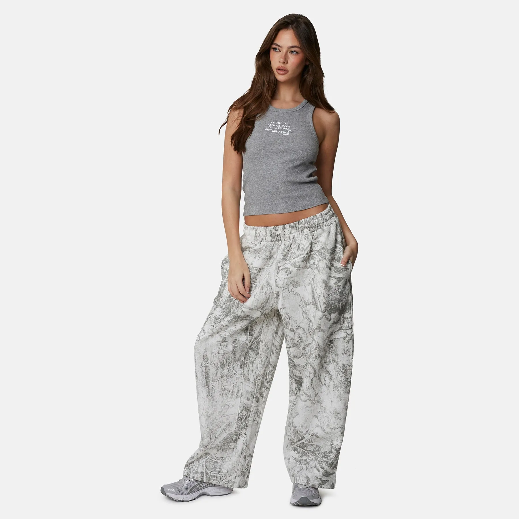 Icarus Grey Marl Vest Top sold by Good for Nothing product image thumbnail 2