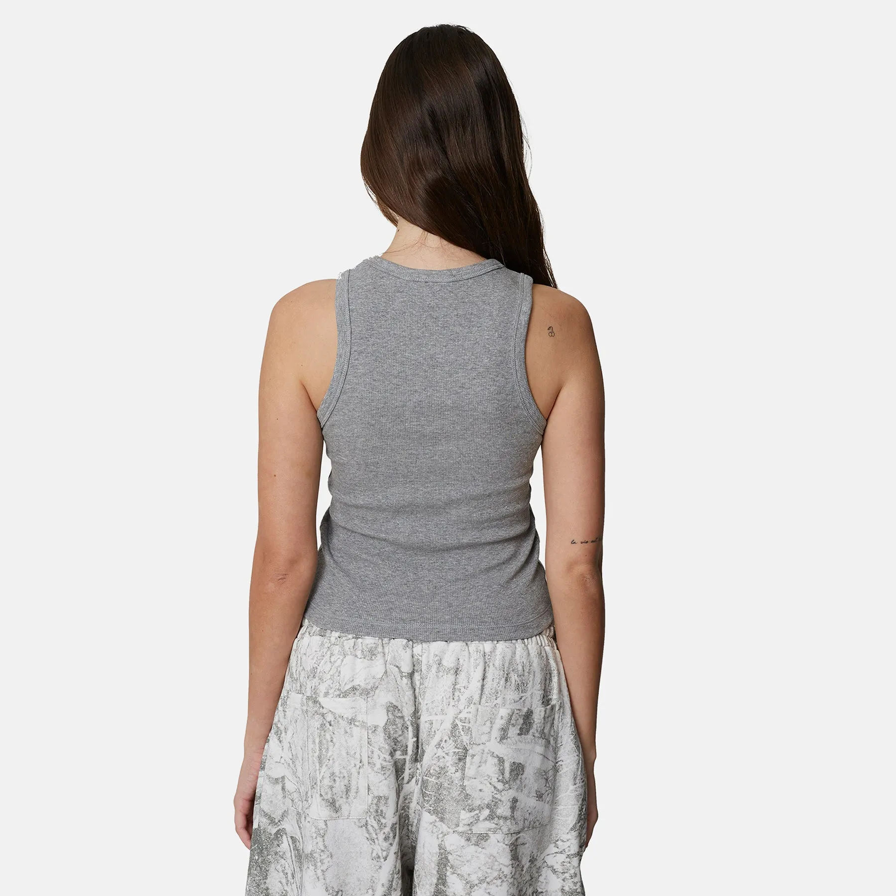 Icarus Grey Marl Vest Top sold by Good for Nothing product image thumbnail 5