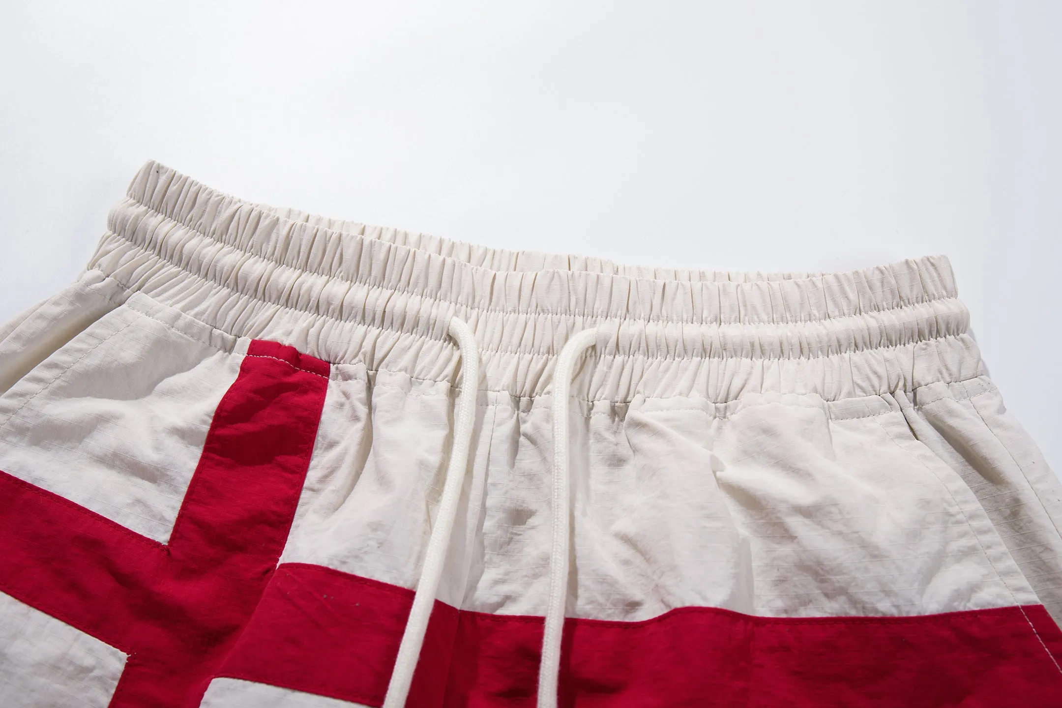 Omirad Cross Graphic Wide-Leg Track Pants sold by Omirad product image thumbnail 4