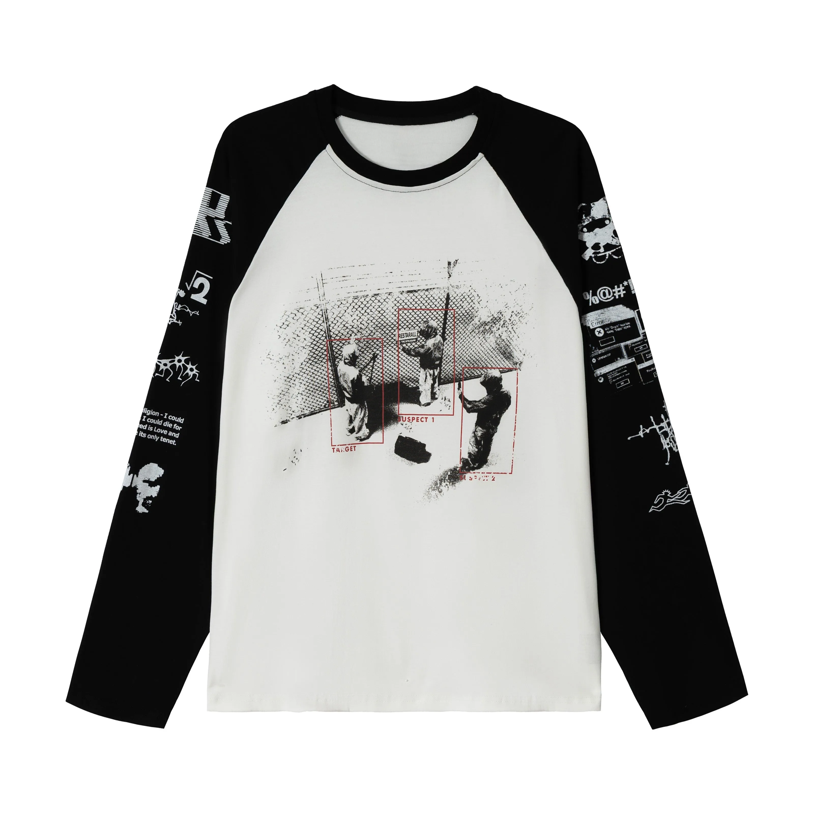 Omirad Graphic Raglan Long-Sleeve T-Shirt sold by Omirad product image thumbnail 5