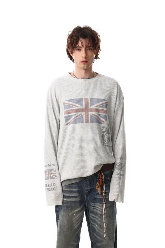 Omirad Union Graphic Long Sleeve Tee made by Omirad