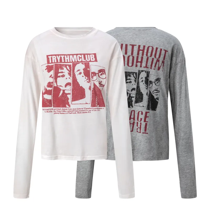 Omirad Dual-Graphic Long Sleeve Tee made by Omirad