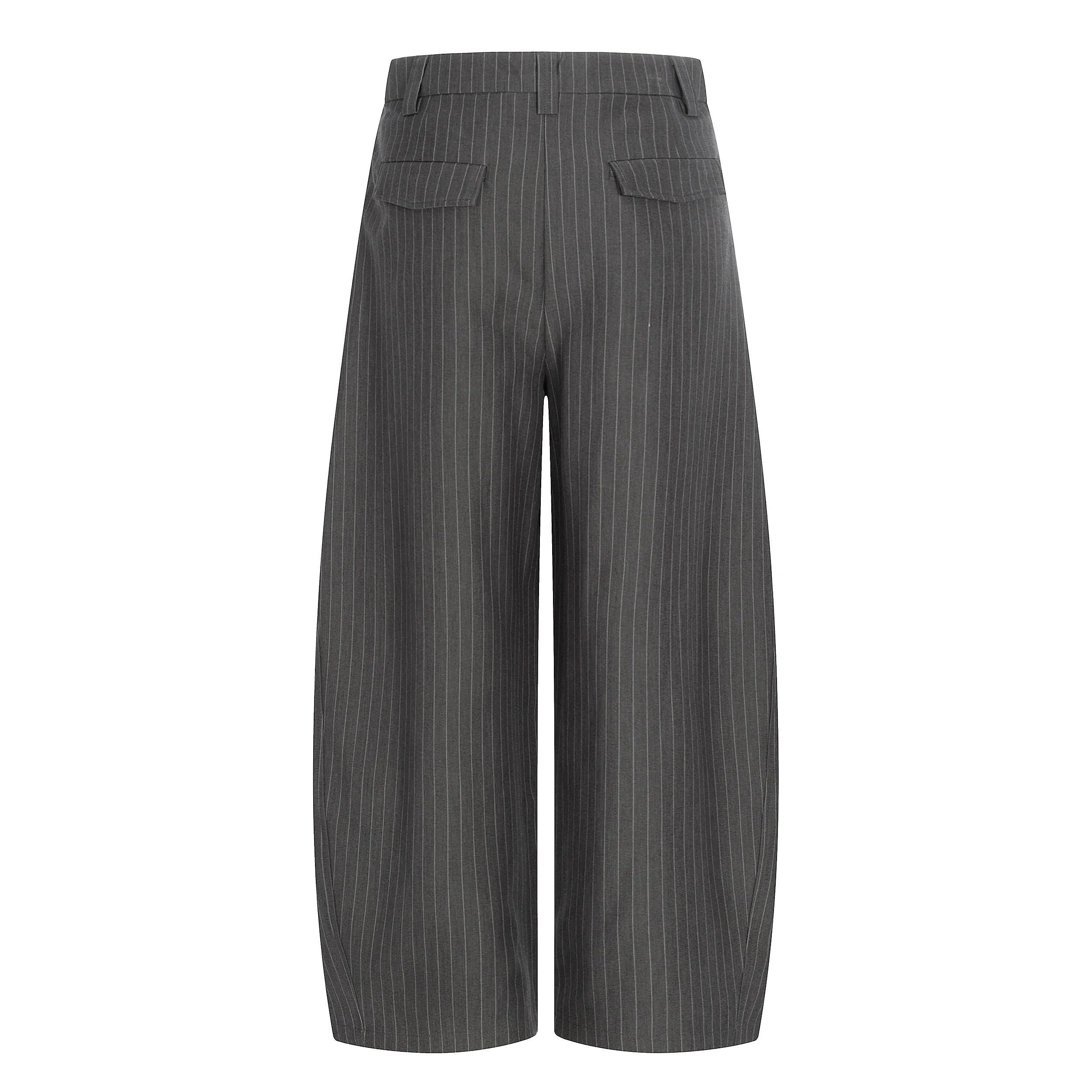 Omirad Pinstripe Wide-Leg Trousers sold by Omirad product image thumbnail 4