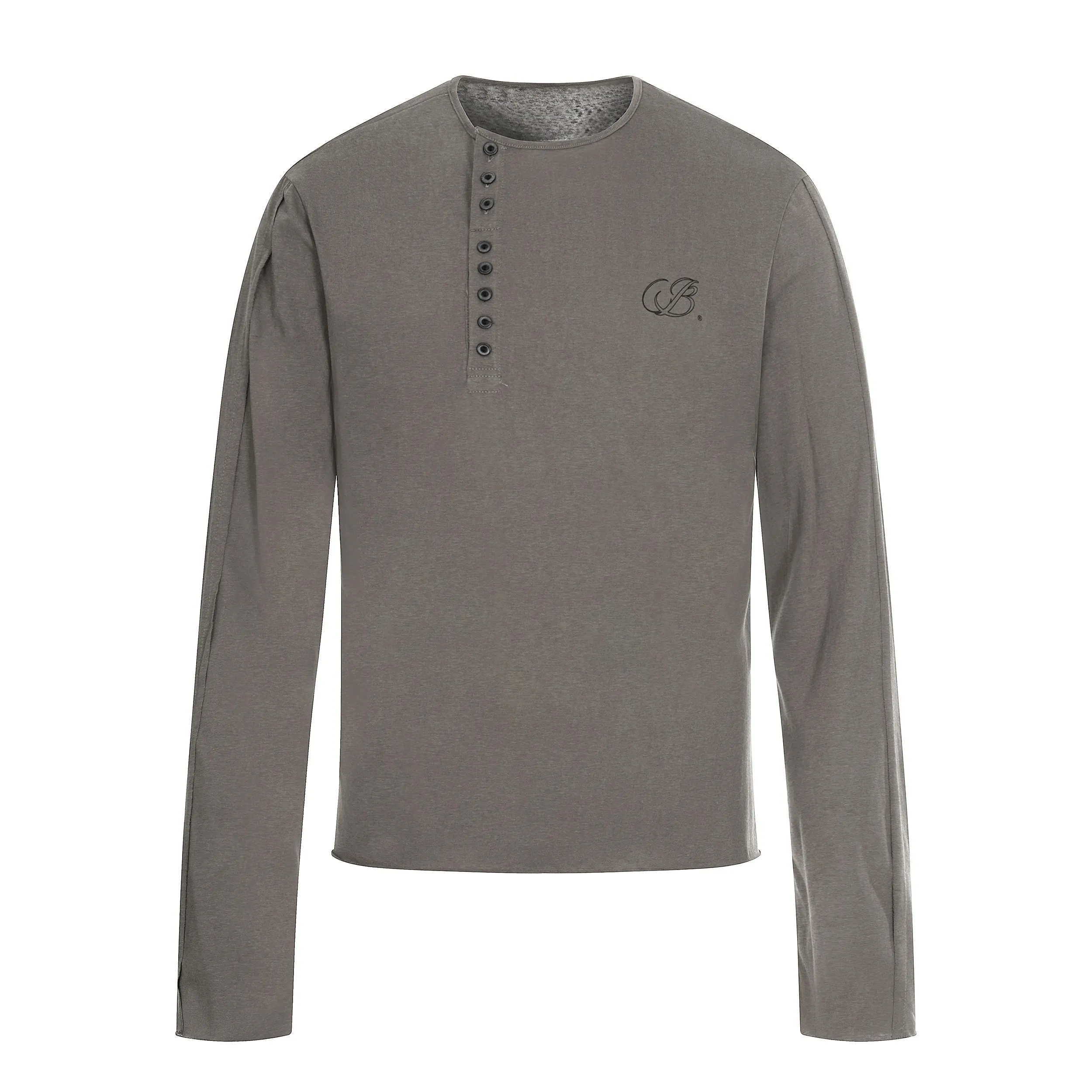 Omirad Classic Henley Long Sleeve Tee sold by Omirad product image thumbnail 2