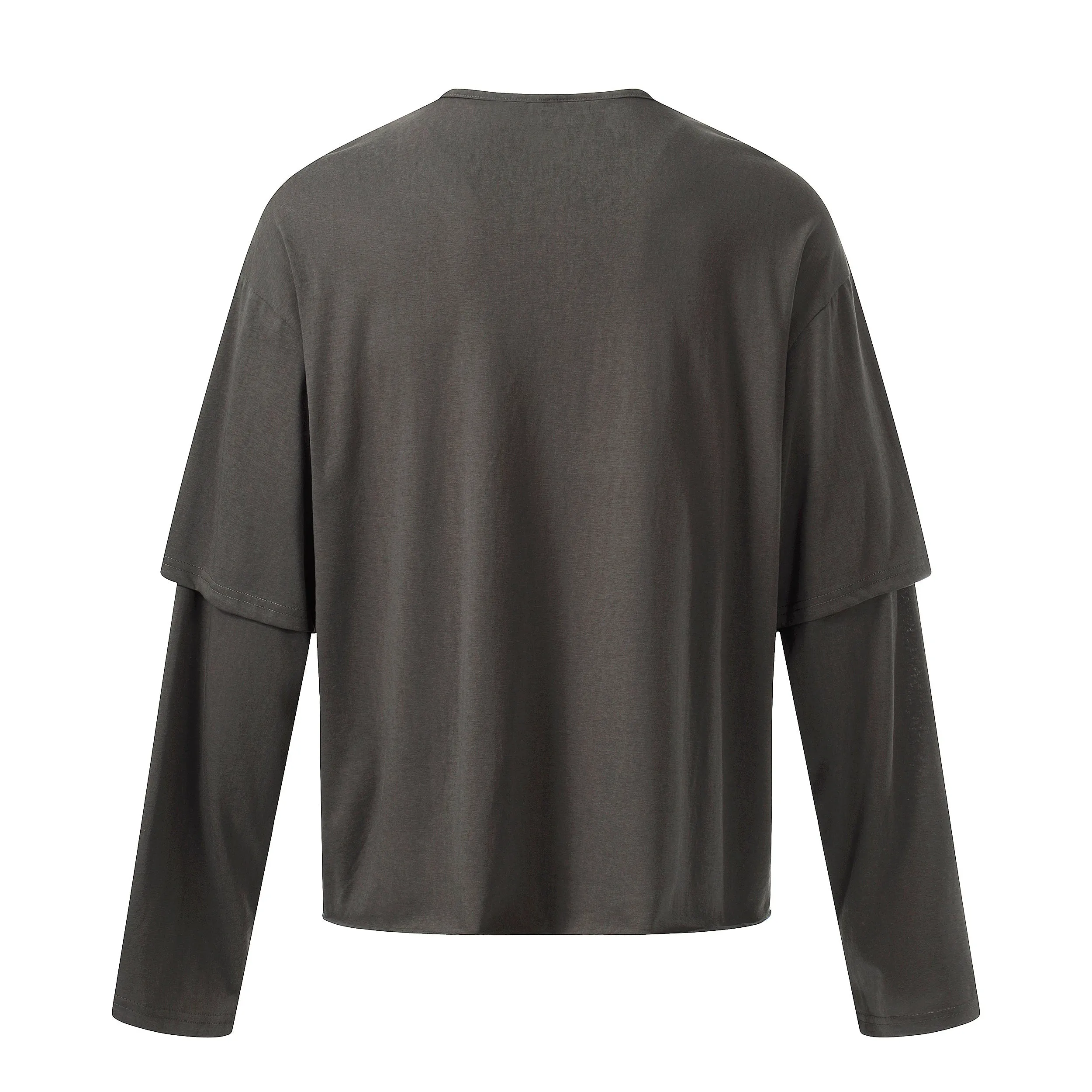 Omirad Layered Graphic Long Sleeve Tee sold by Omirad product image thumbnail 3
