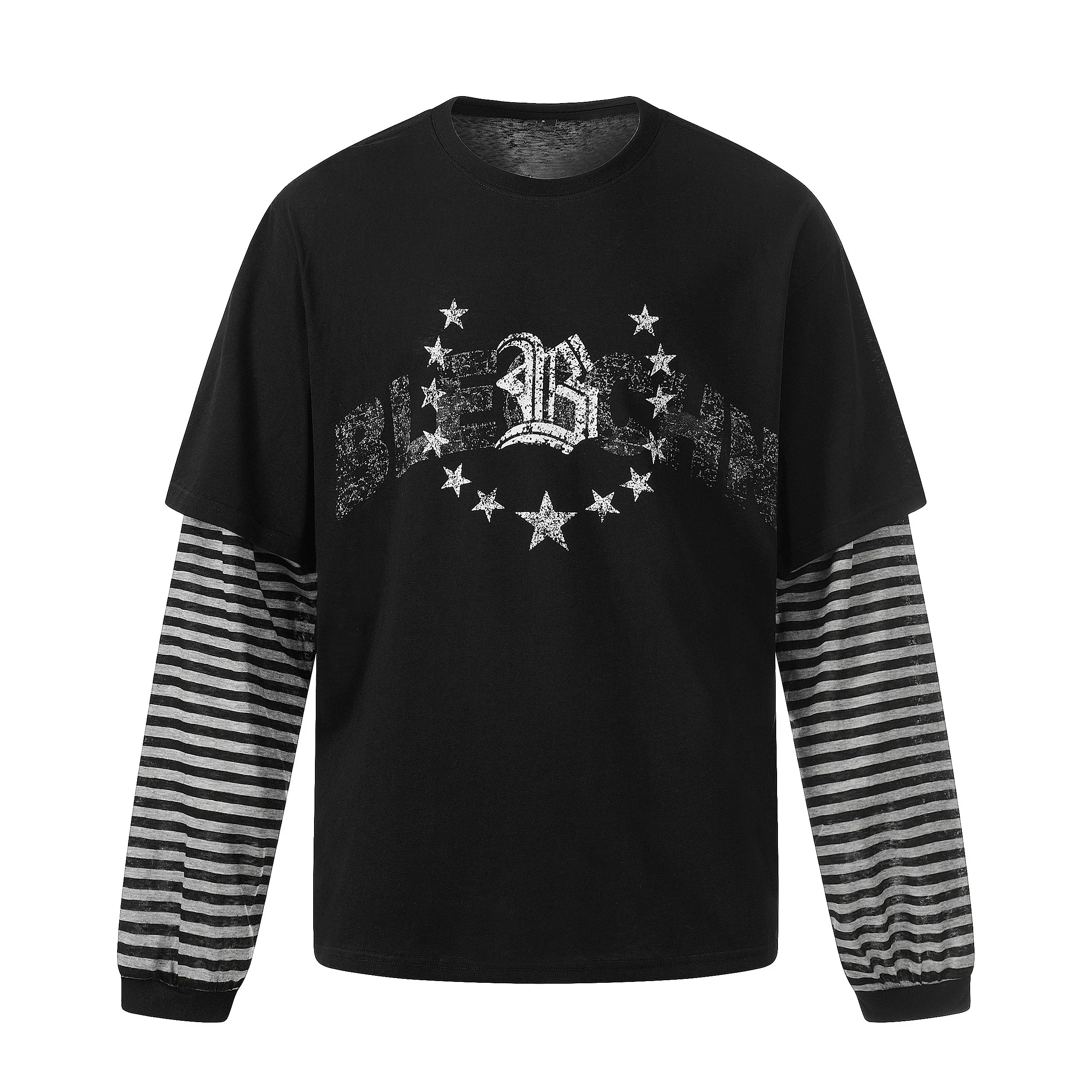 Omirad Layered Graphic Long Sleeve Tee sold by Omirad product image thumbnail 2