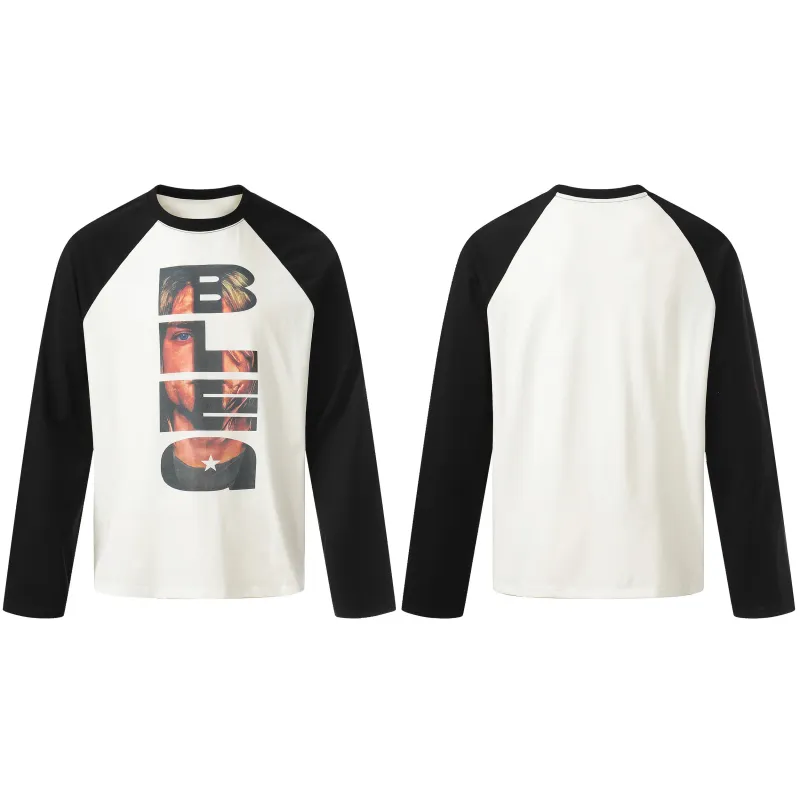 Omirad Graphic Raglan Long Sleeve Tee made by Omirad