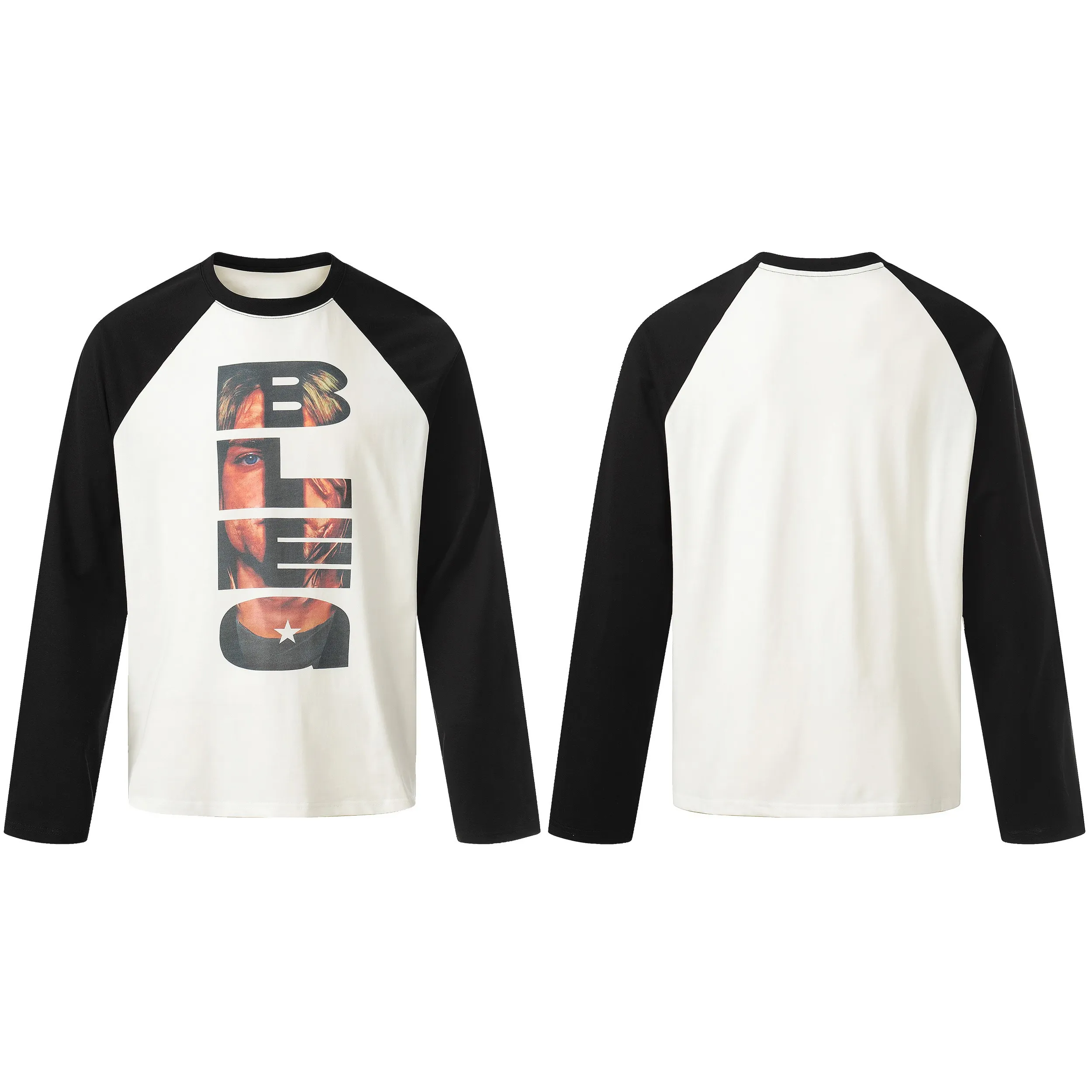 Omirad Graphic Raglan Long Sleeve Tee sold by Omirad