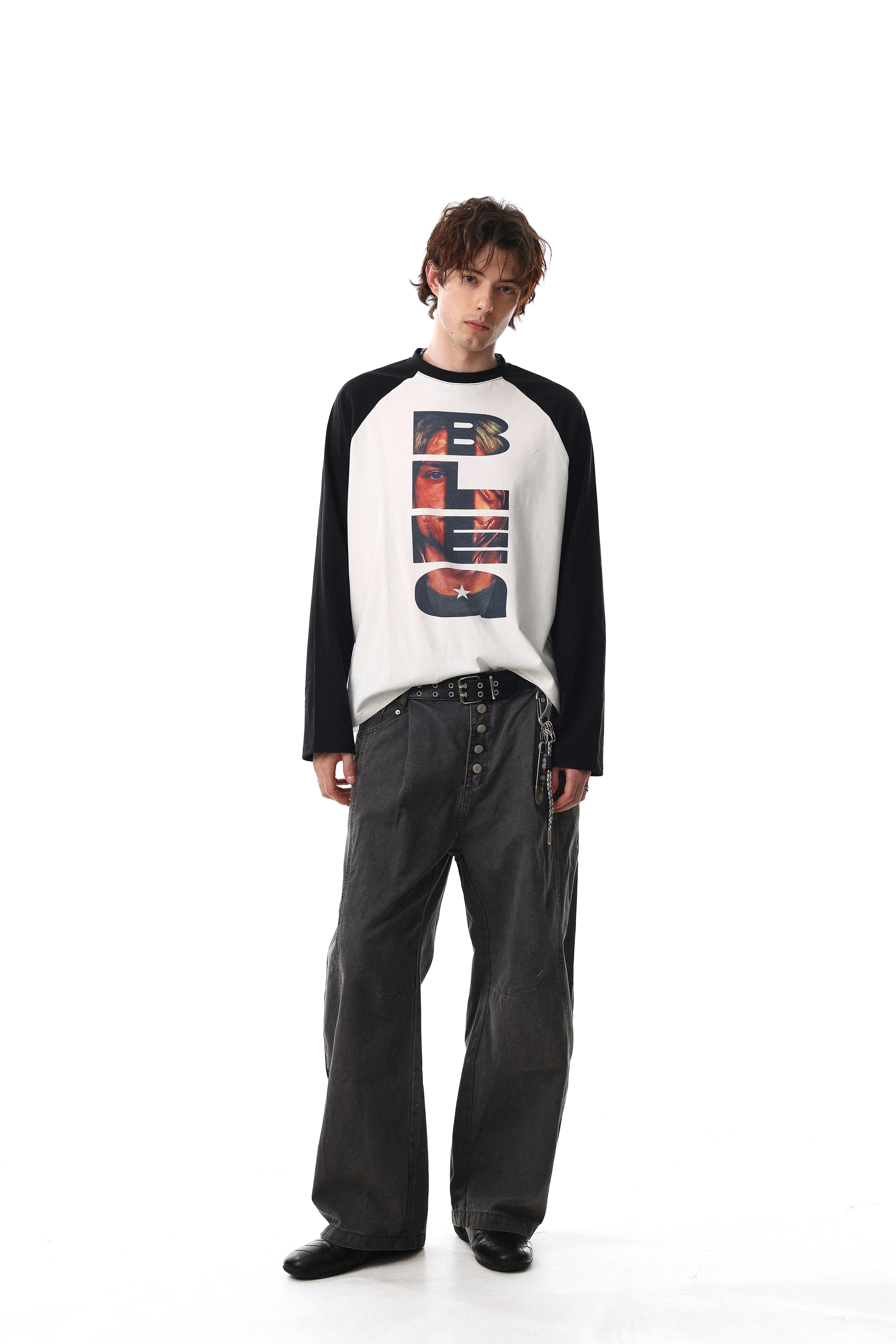 Omirad Graphic Raglan Long Sleeve Tee sold by Omirad product image thumbnail 4