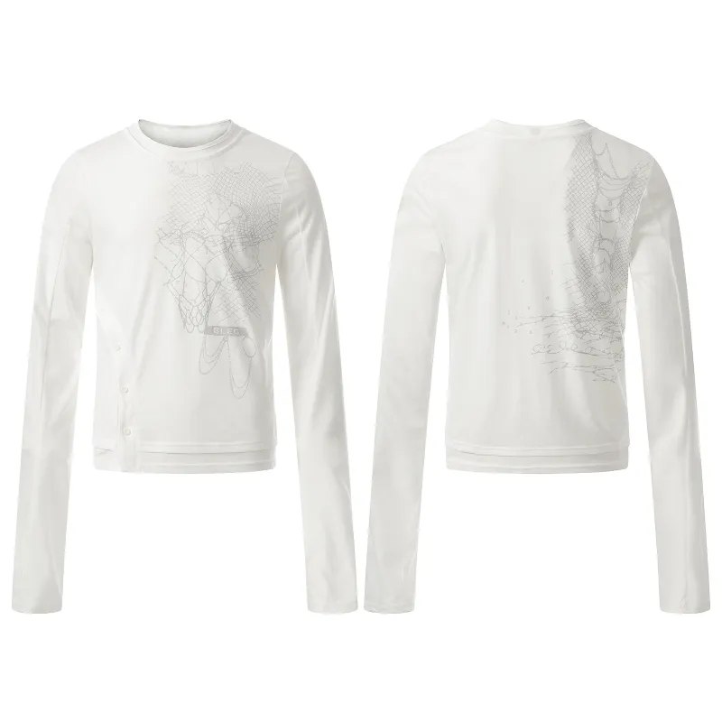 Omirad Graphic Long Sleeve Tee made by Omirad