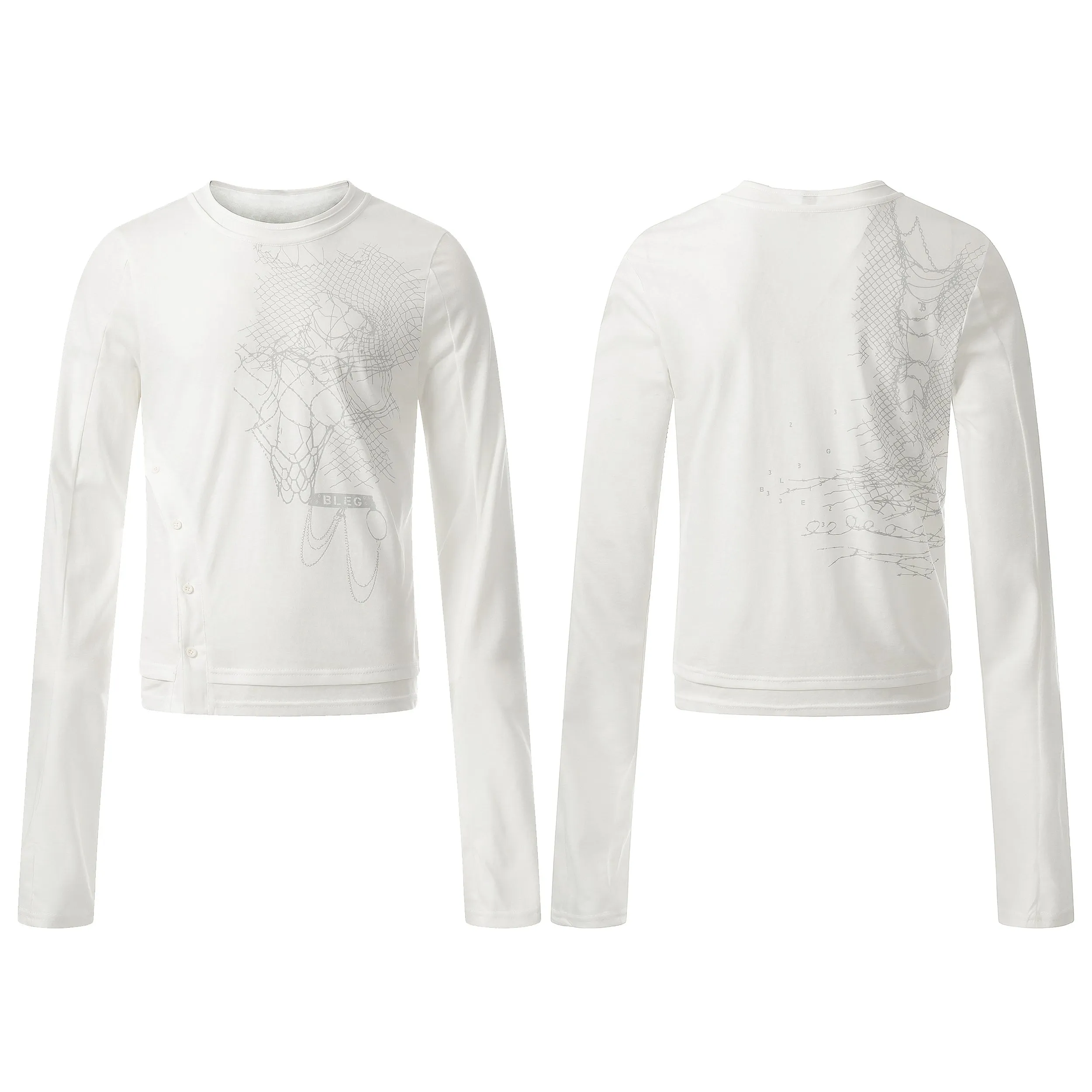 Omirad Graphic Long Sleeve Tee sold by Omirad