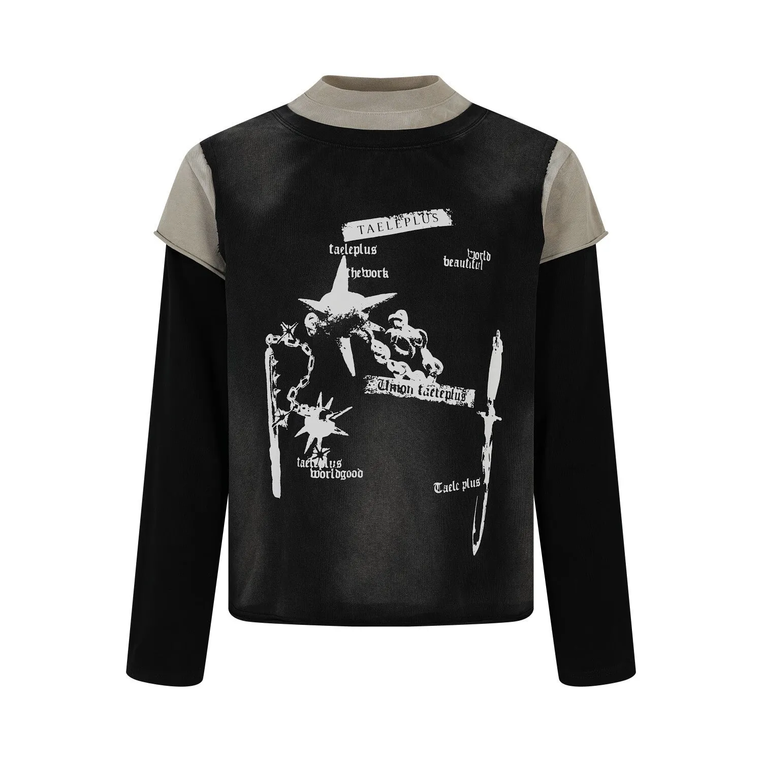 Omirad Graphic Long Sleeve Tee sold by Omirad product image thumbnail 2