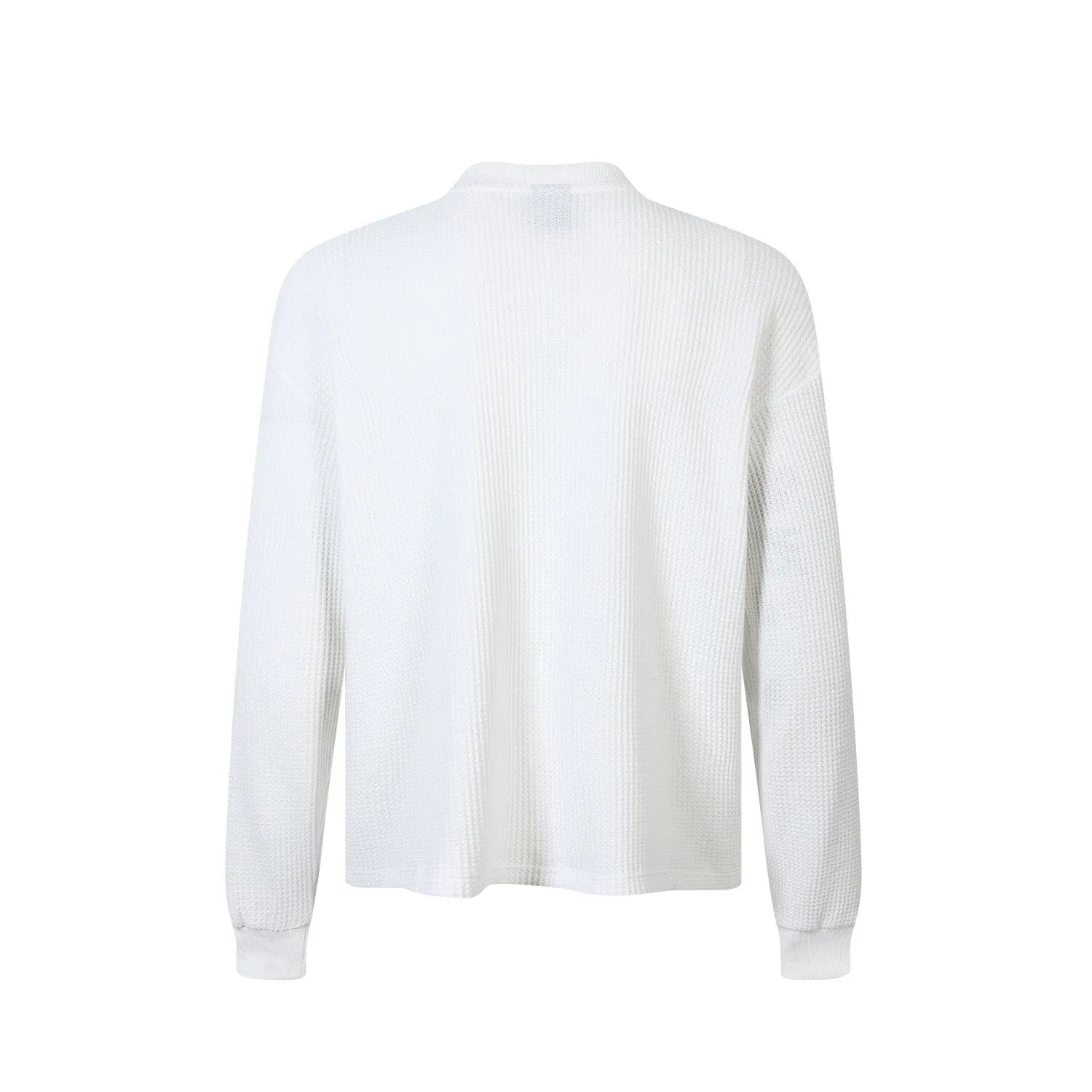 Omirad Waffle Graphic Long Sleeve Tee sold by Omirad product image thumbnail 3