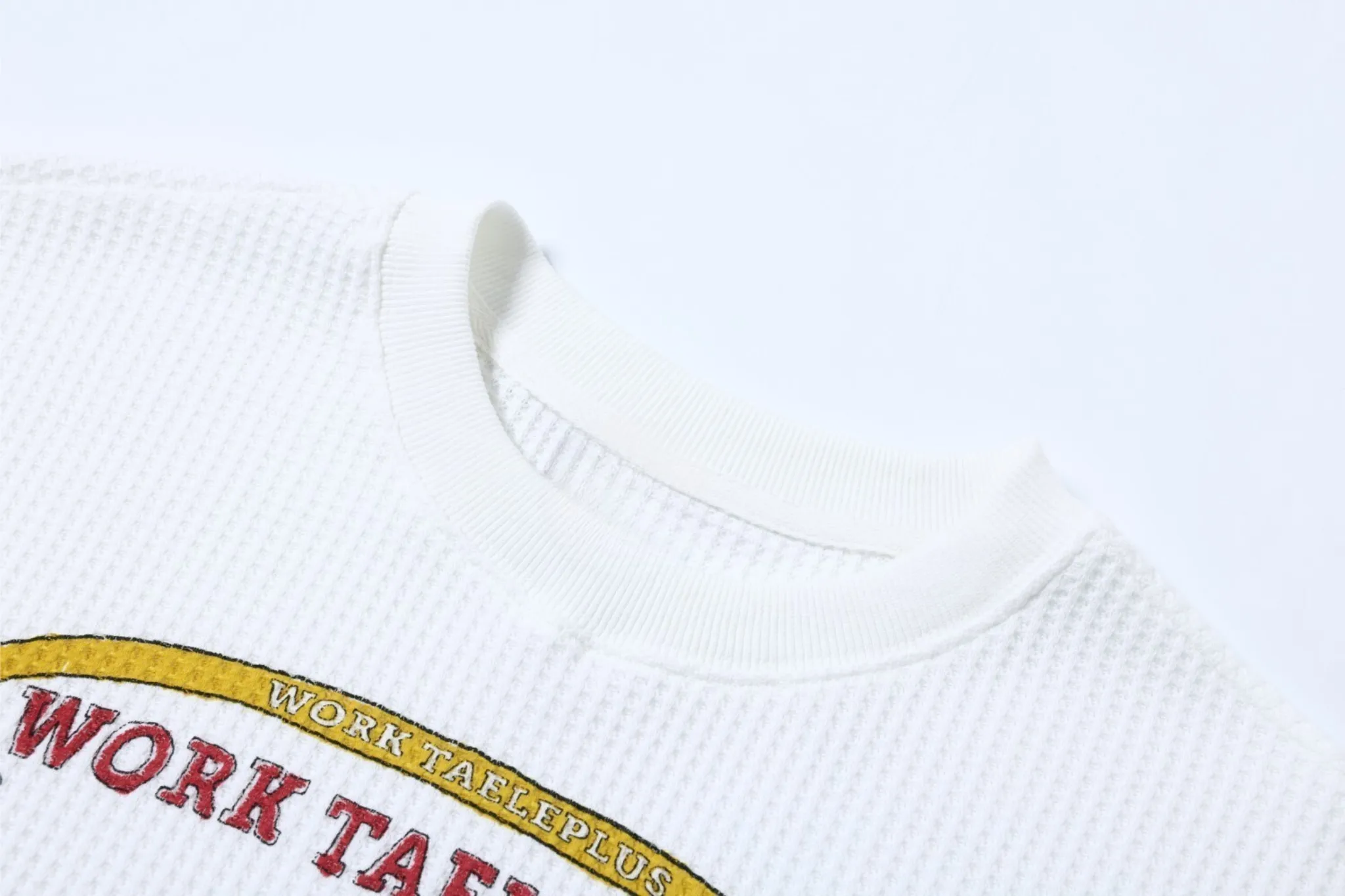 Omirad Waffle Graphic Long Sleeve Tee sold by Omirad product image thumbnail 4