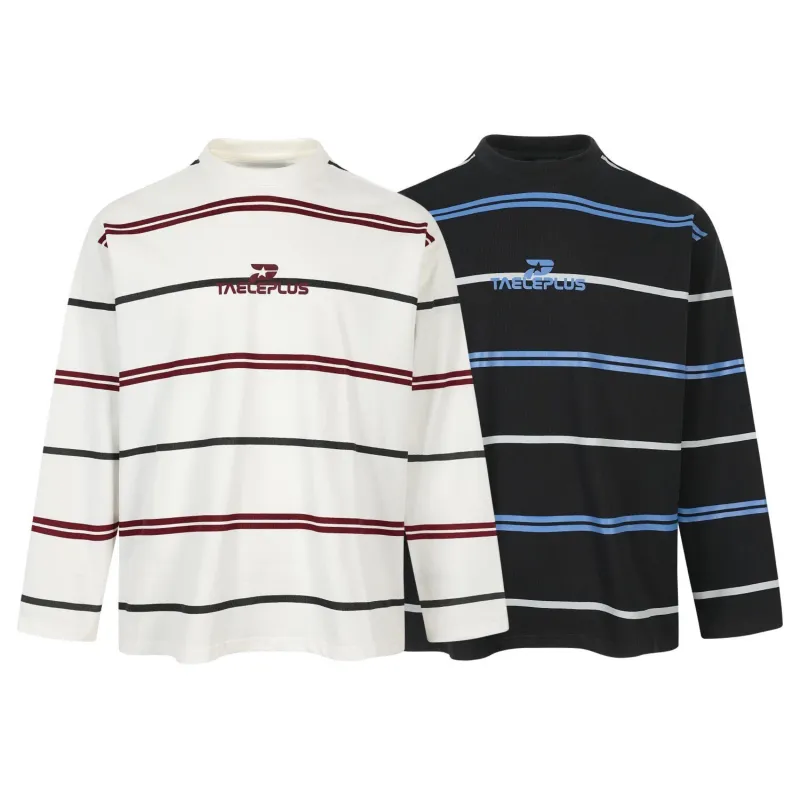 Omirad Striped Long Sleeve Tee made by Omirad