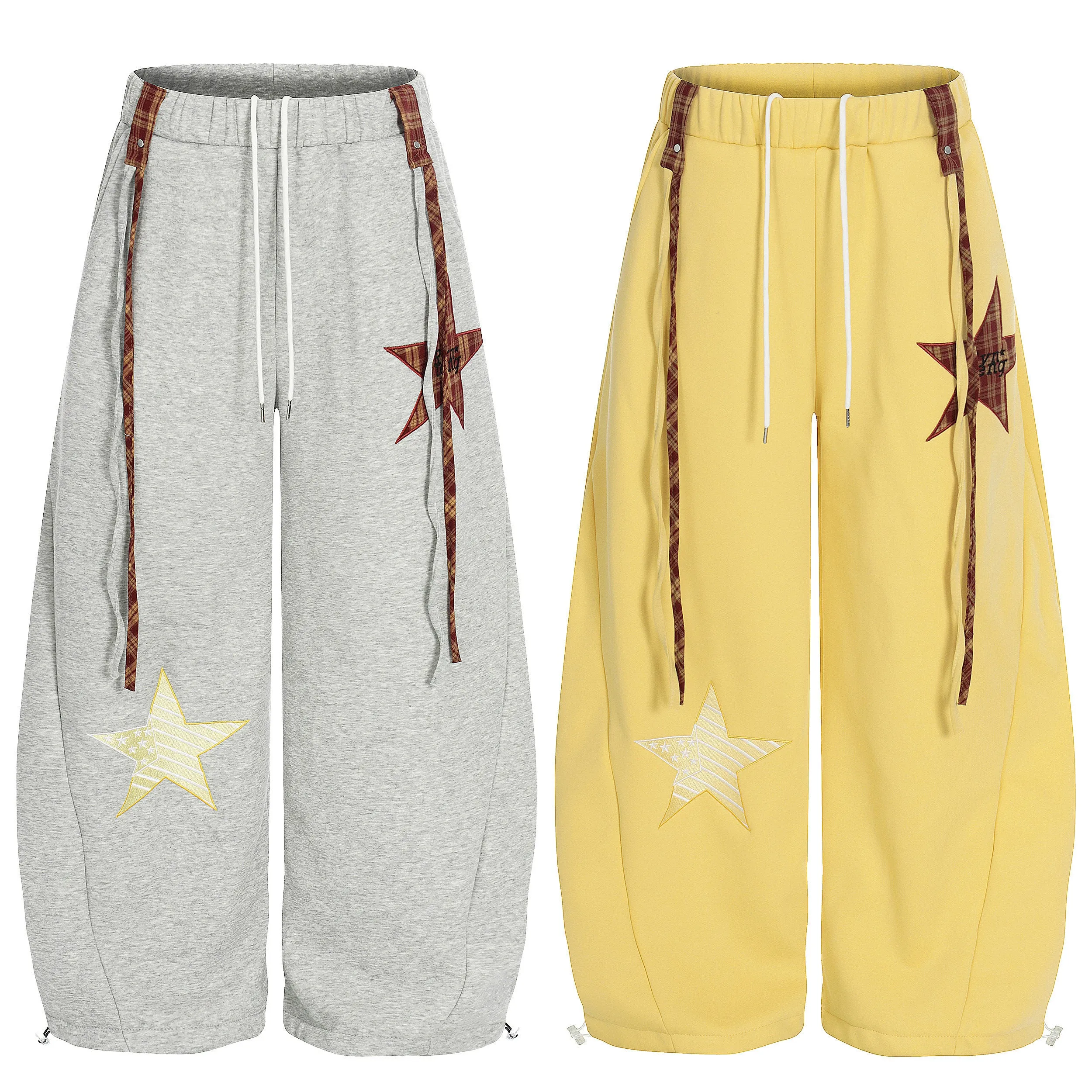 Omirad Star Panel Wide Sweat Pants sold by Omirad