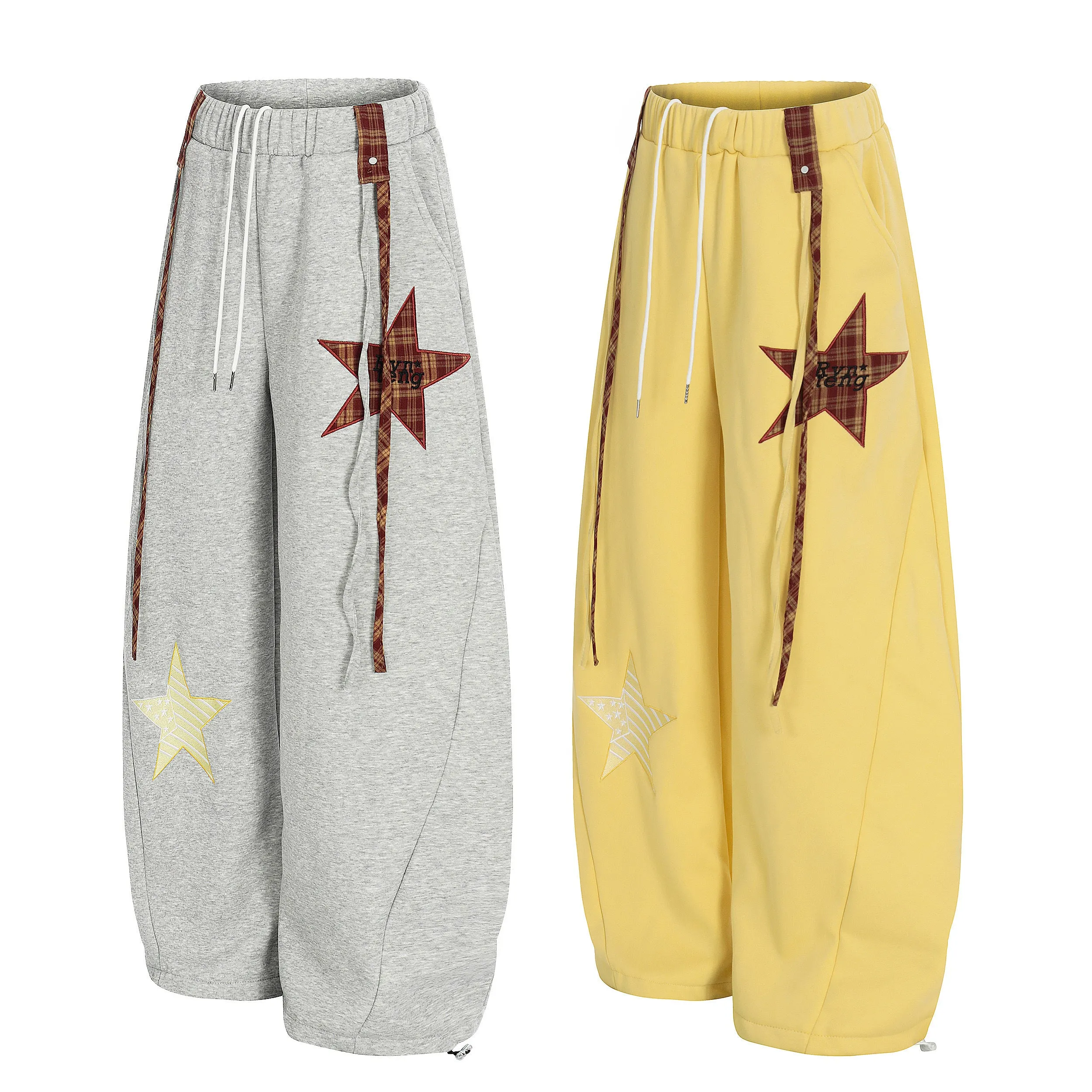 Omirad Star Panel Wide Sweat Pants sold by Omirad product image thumbnail 2