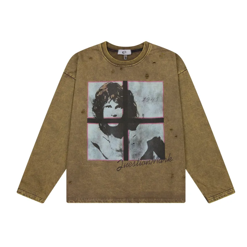 Omirad Vintage Graphic Long Sleeve Tee made by Omirad