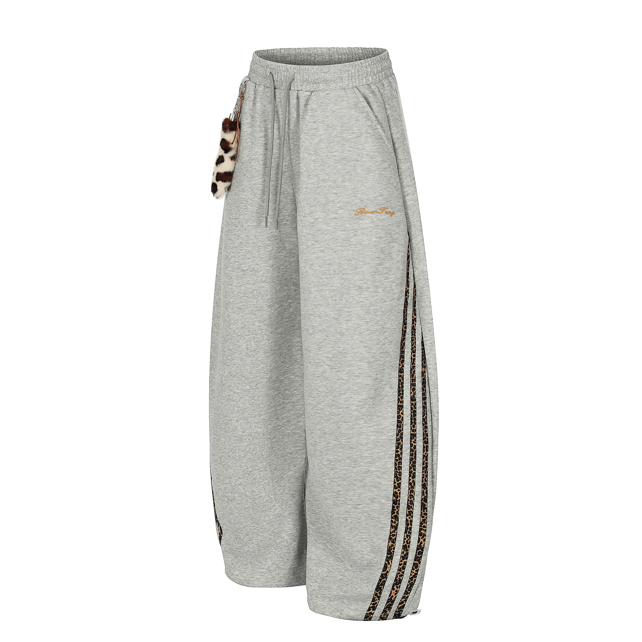 Omirad Leopard Stripe Loose Sweatpants sold by Omirad product image thumbnail 4