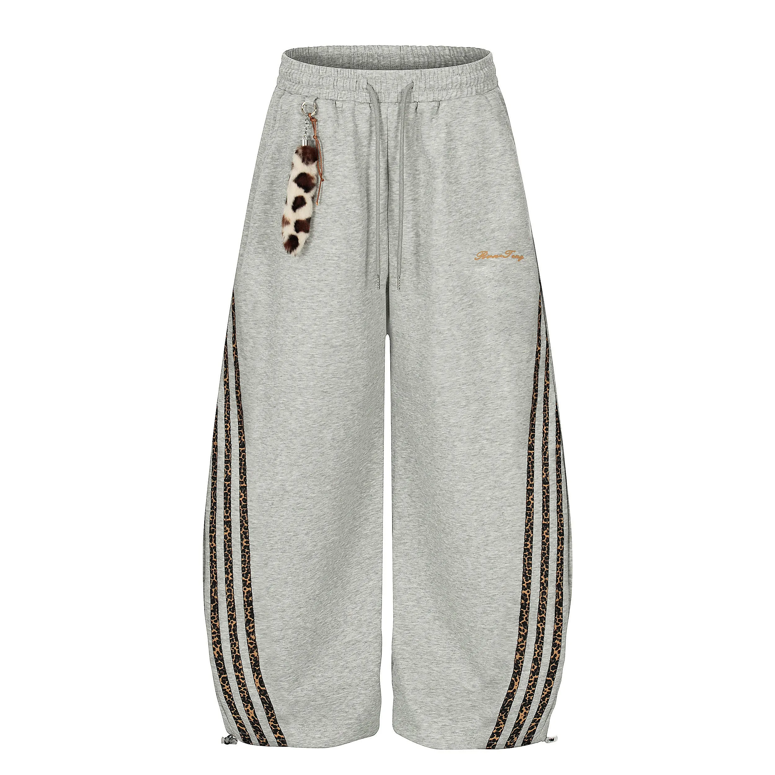 Omirad Leopard Stripe Loose Sweatpants sold by Omirad product image thumbnail 3