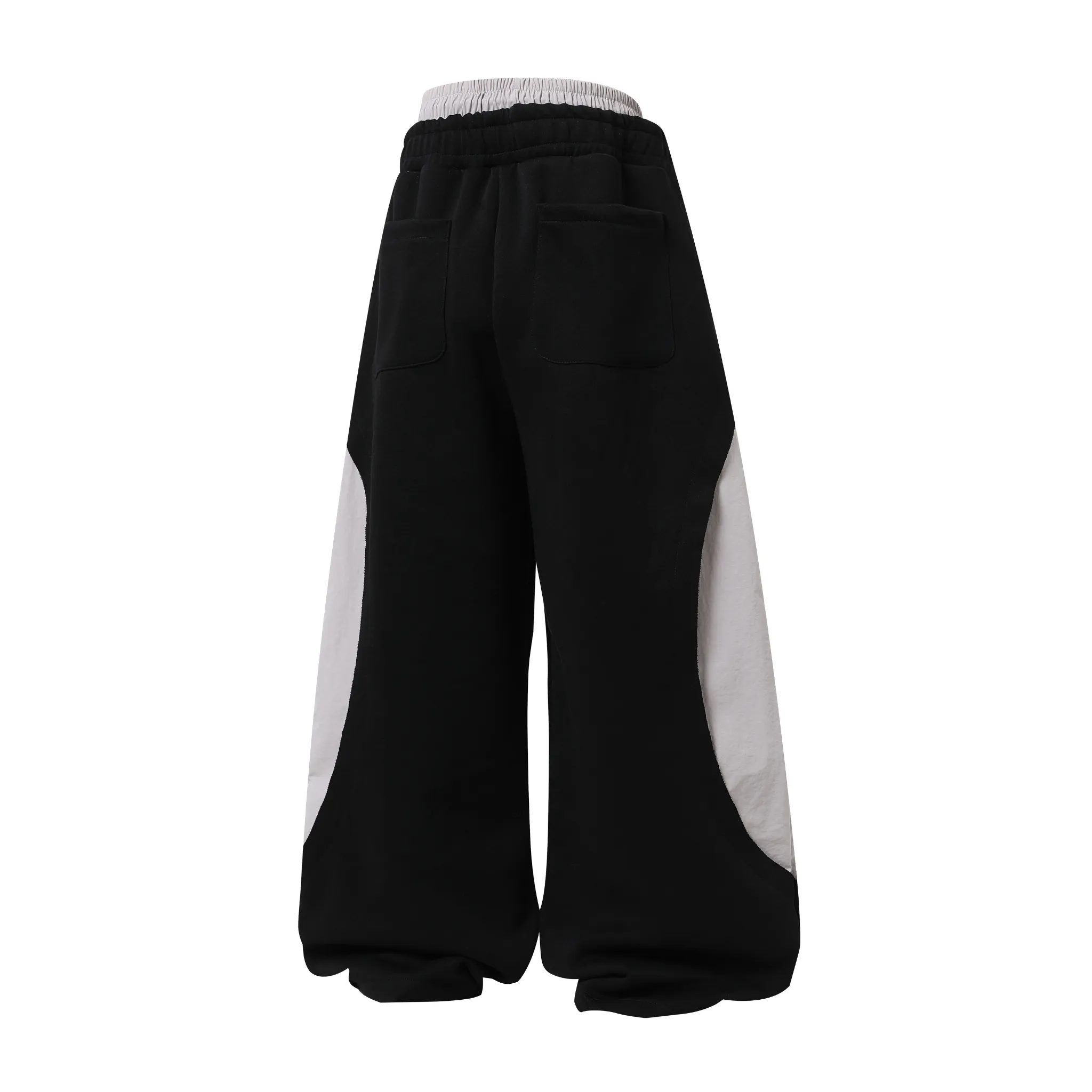 Omirad Double-Waist Stripe Wide-Leg Sweatpants sold by Omirad product image thumbnail 5