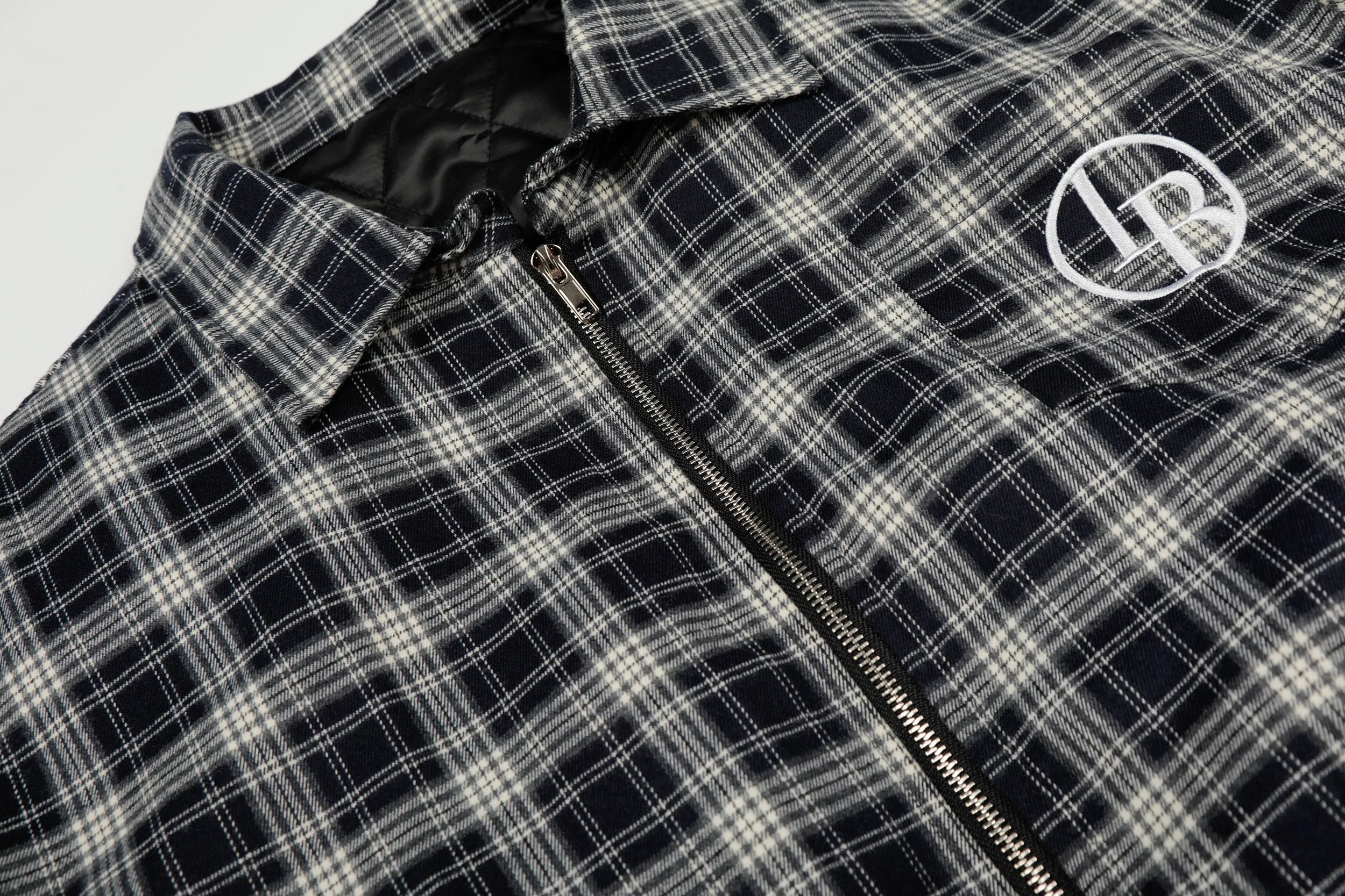 Omirad Plaid Hybrid Bomber Jacket sold by Omirad product image thumbnail 5
