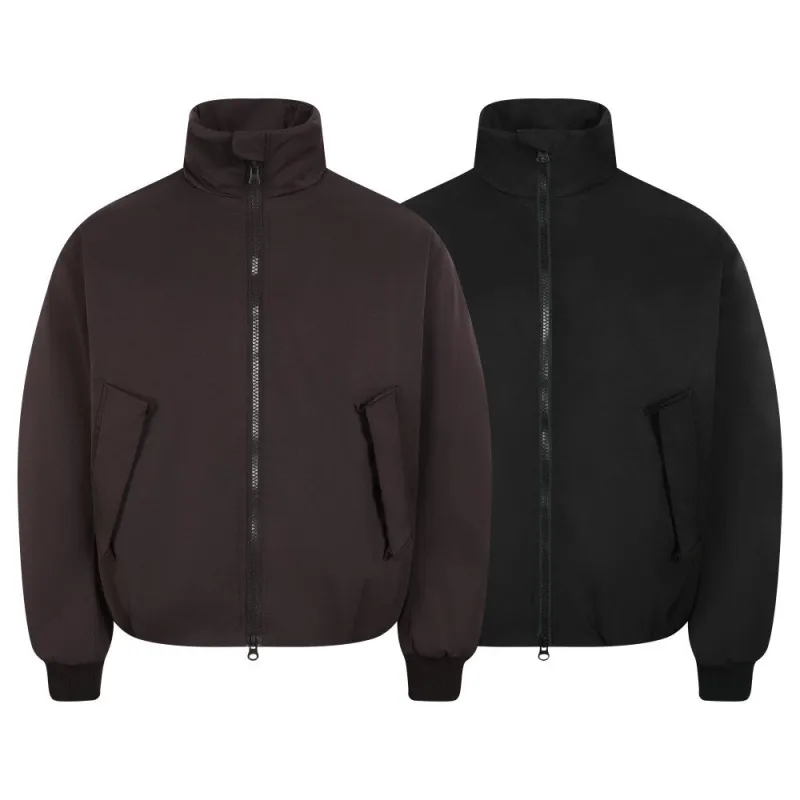 Omirad High-Neck Minimal Bomber Jacket made by Omirad