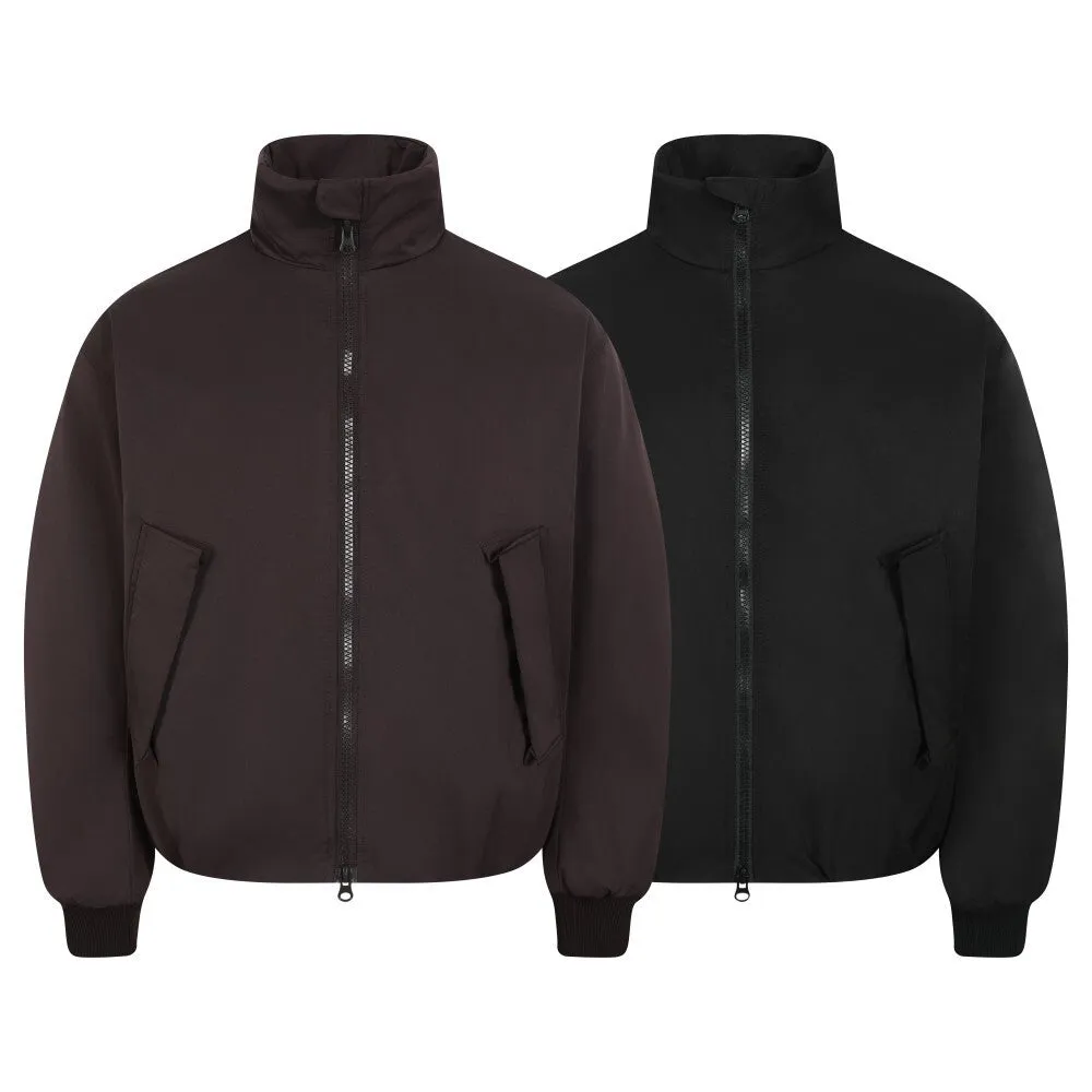 Omirad High-Neck Minimal Bomber Jacket sold by Omirad