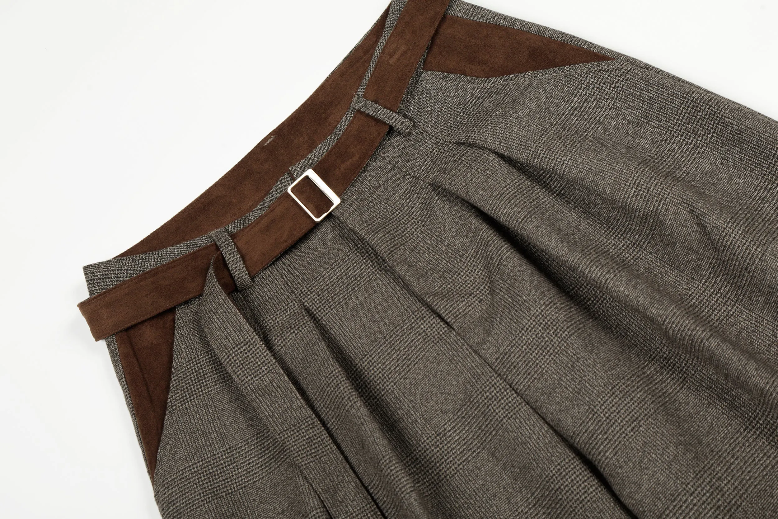 Omirad Vintage Wide-Leg Suit Pants sold by Omirad product image thumbnail 5