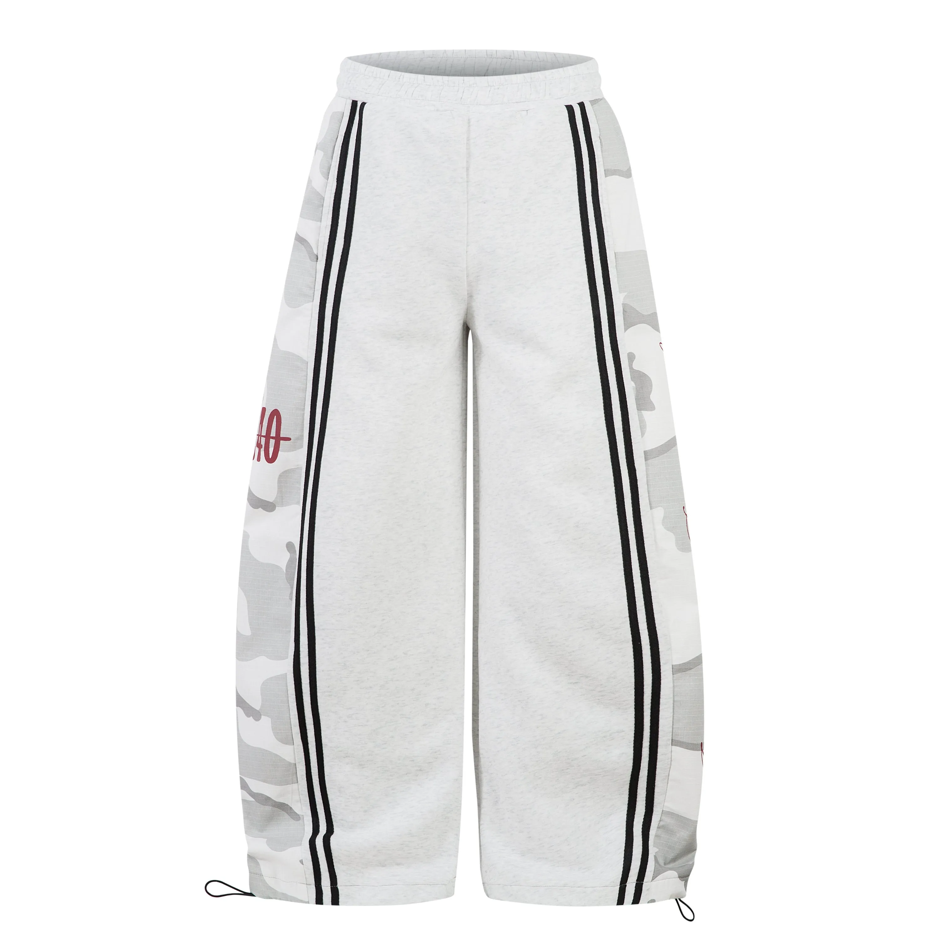 Omirad Camo Panel Wide-Leg Sweatpants sold by Omirad product image thumbnail 2